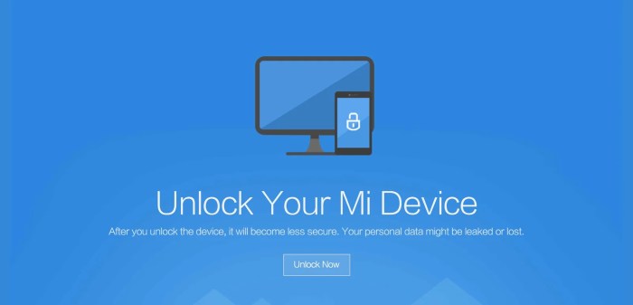 Cara unlock bootloader Xiaomi