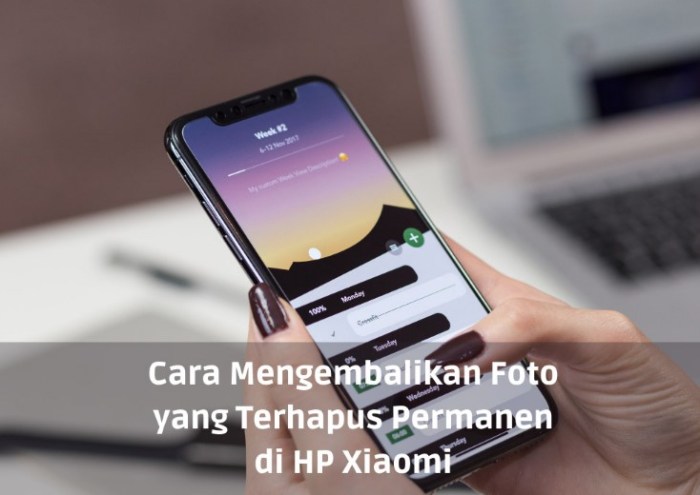 Cara mengembalikan foto yang terhapus di hp xiomi