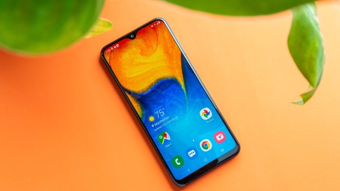 Samsung galaxy a20