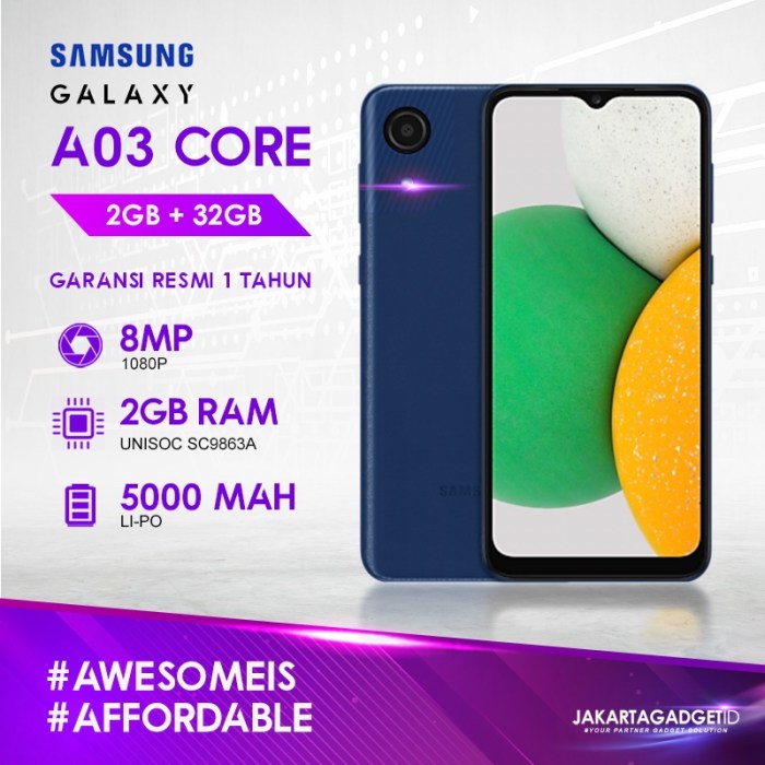 Samsung galaxy a03 keluaran tahun berapa
