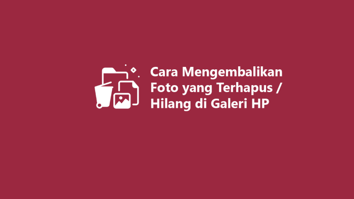 Cara mengembalikan foto yang terhapus di hp xiomi