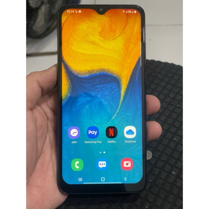 Samsung galaxy a20 ram berapa