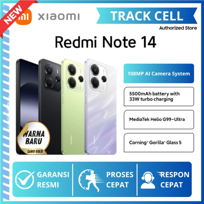 Hadir Dengan Harga Terjangkau, Ini Spesifikasi Redmi Note 14 dan Redmi ... Harga redmi note 14