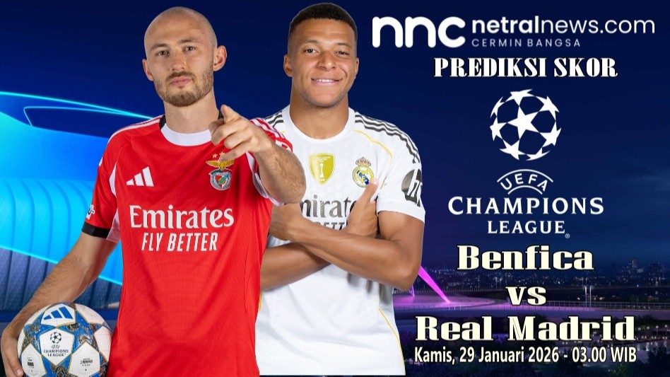 Prediksi Benfica vs Real Madrid
