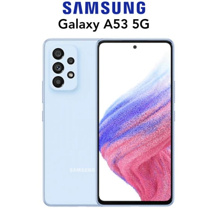 Promo SAMSUNG GALAXY A53 8/128GB+8/256GB GARANSI RESMI SEIN INDONESIA ... Berapa harga samsung galaxy a53