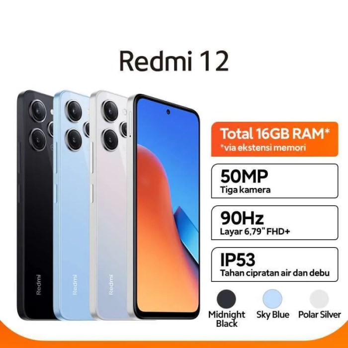 Spesifikasi redmi 12