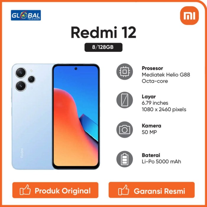 Harga redmi 12