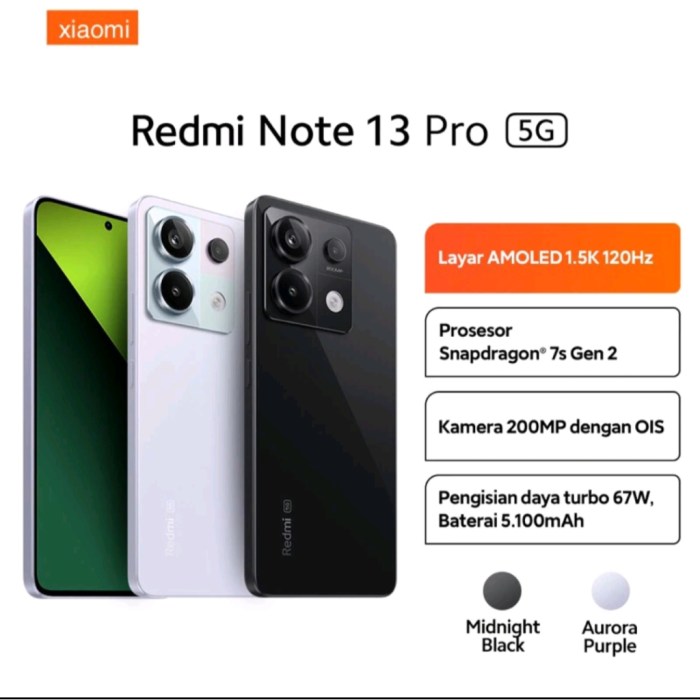 Redmi note 13 pro 5g harga dan spesifikasi