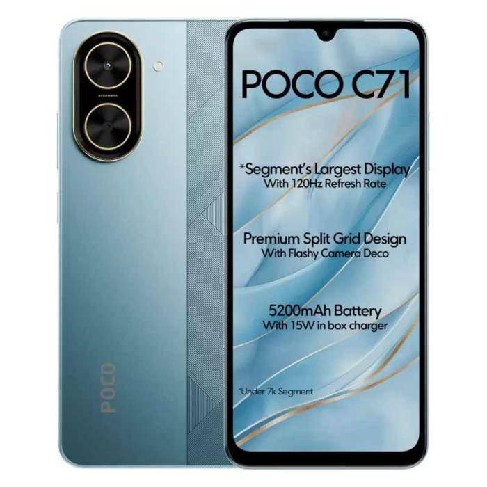 Hp poco c71