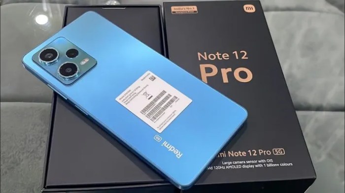 Redmi note 12 pro 5g harga dan spesifikasi