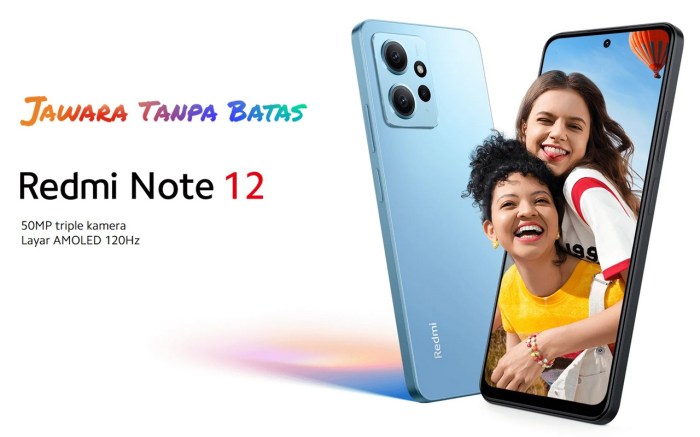 Spesifikasi redmi note 12
