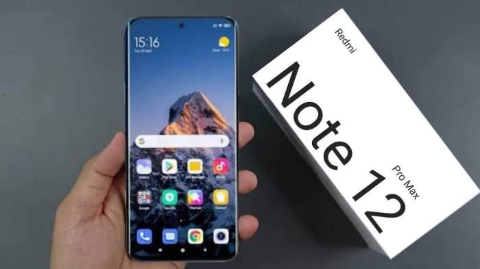 Xiaomi Redmi Note 12 Pro Max 5G Berbekal RAM 6GB, SD 778G! Spesifikasi redmi note 12 pro