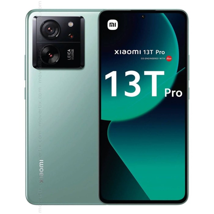Xiaomi 13T Pro 5G Dual SIM in Grün mit 512GB und 12GB RAM ... Mi 13t