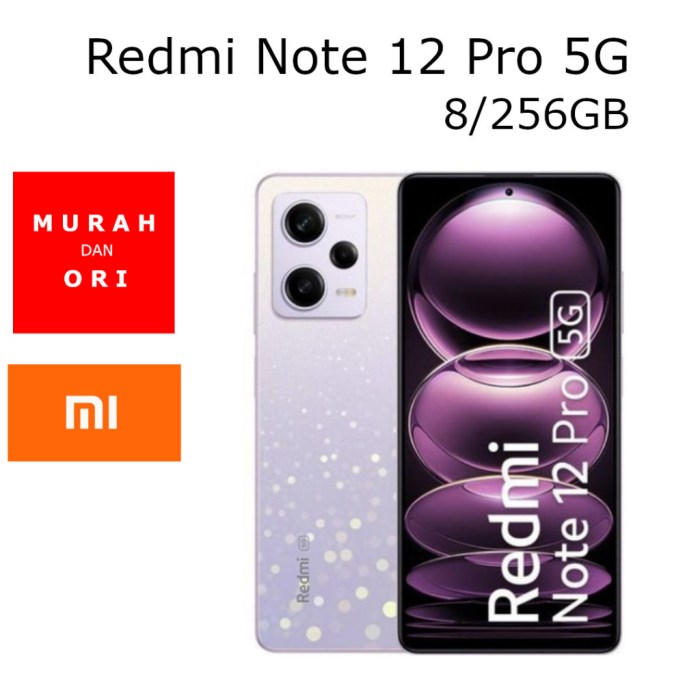 Jual Xiaomi Redmi Note 12 Pro 5G 8/256GB 4G 6/128GB 8/256GB | Shopee ... Redmi 12 pro 5g