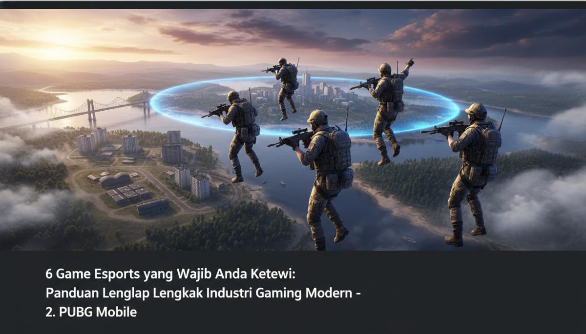6 game esports yang wajib anda ketahui